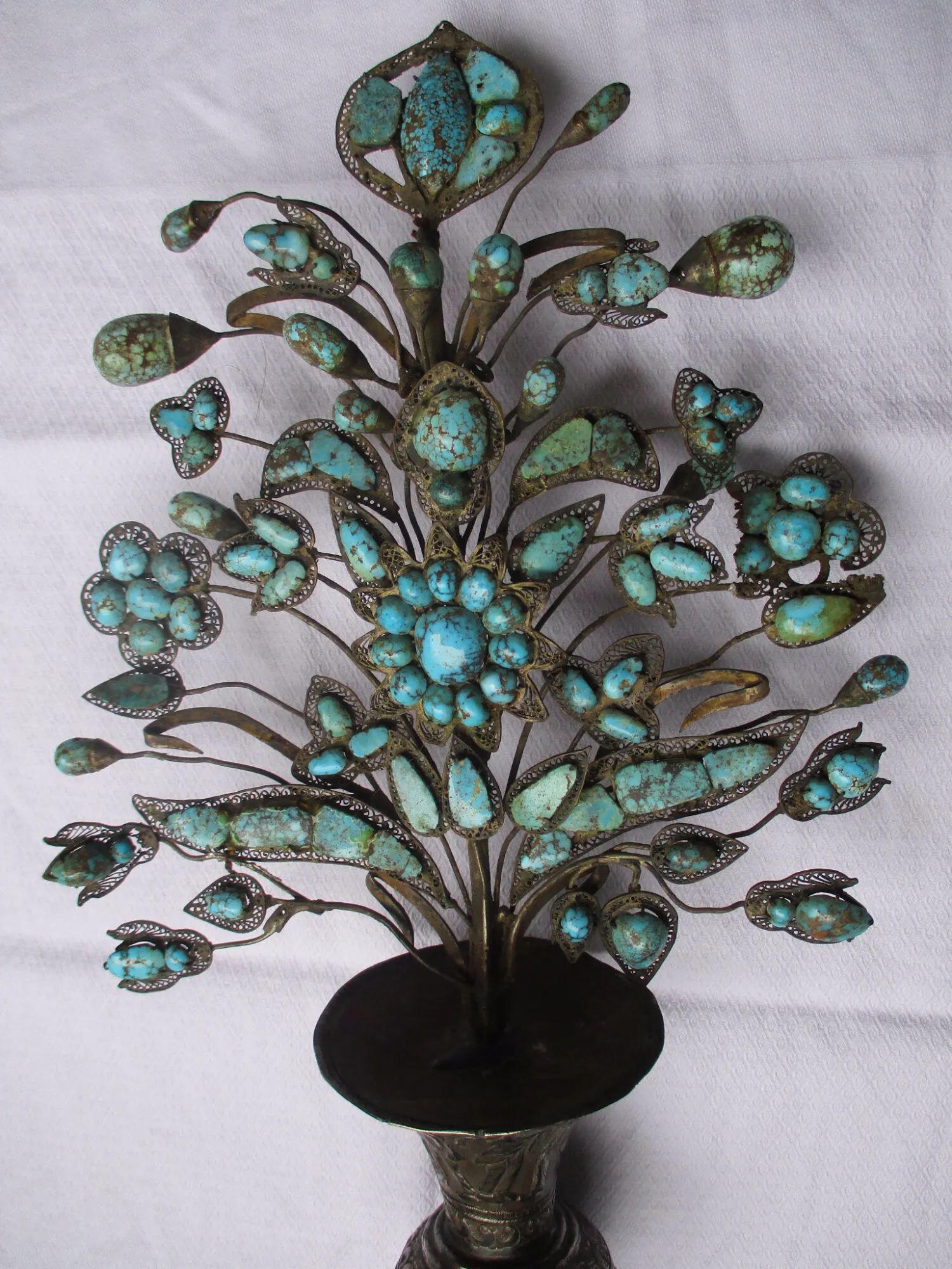Iranian Silver Vase - Image 2
