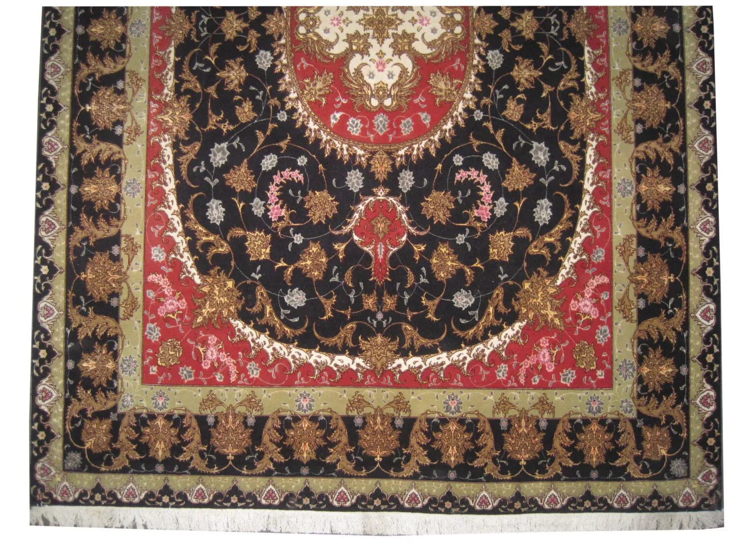 Tabriz with silk Persian - Image 2