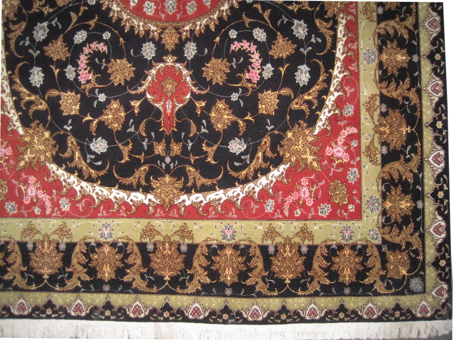 Tabriz with silk Persian - Image 3