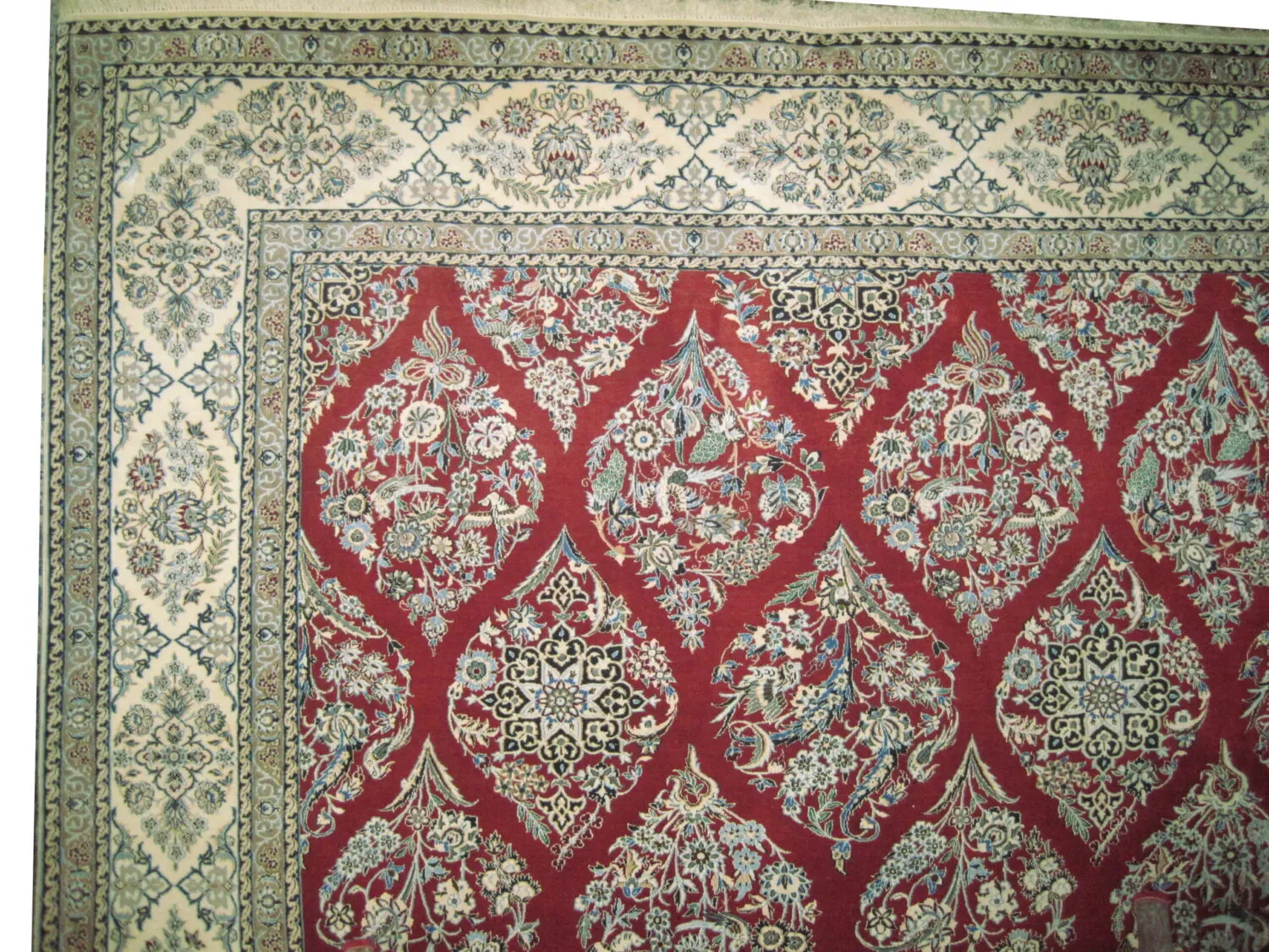 Nain Habibian with silk Persian - Image 2