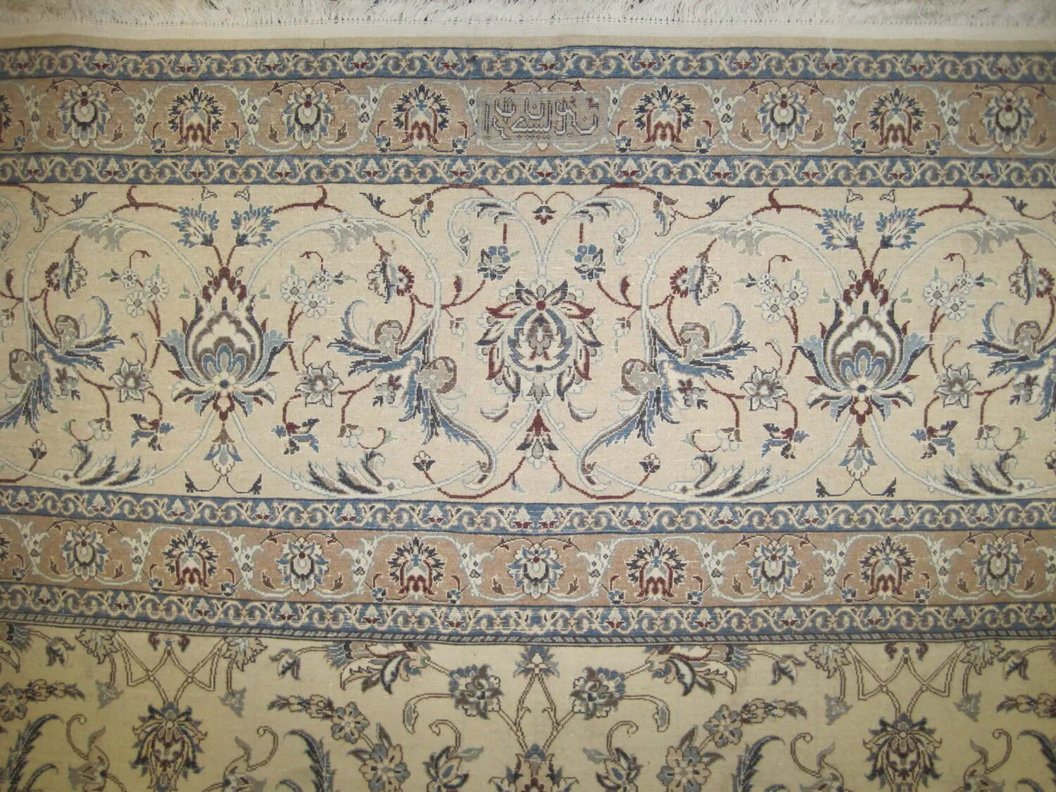 Nain Habibian with silk Persian - Image 3