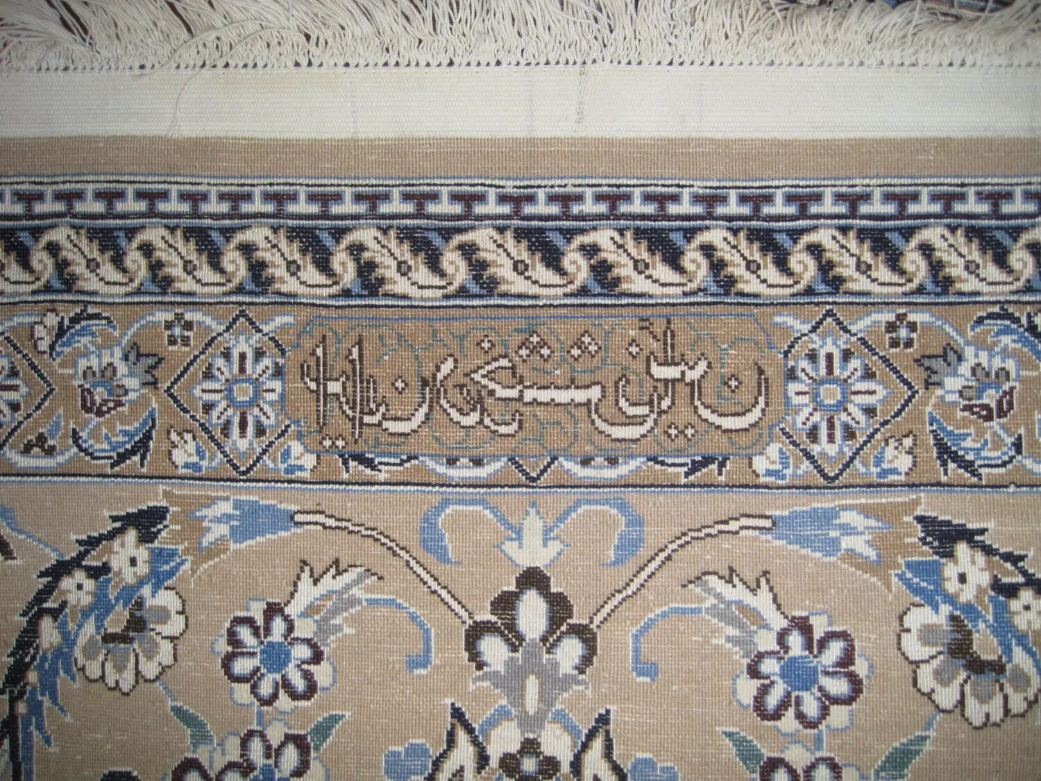 Nain Habibian with silk Persian - Image 3