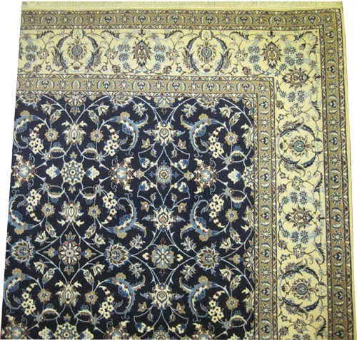 Nain Habibian with silk Persian