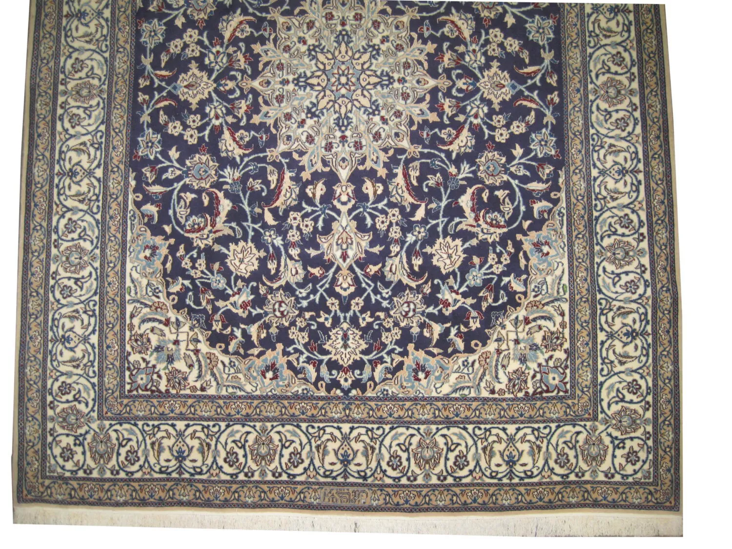 Nain Habibian with silk Persian - Image 2