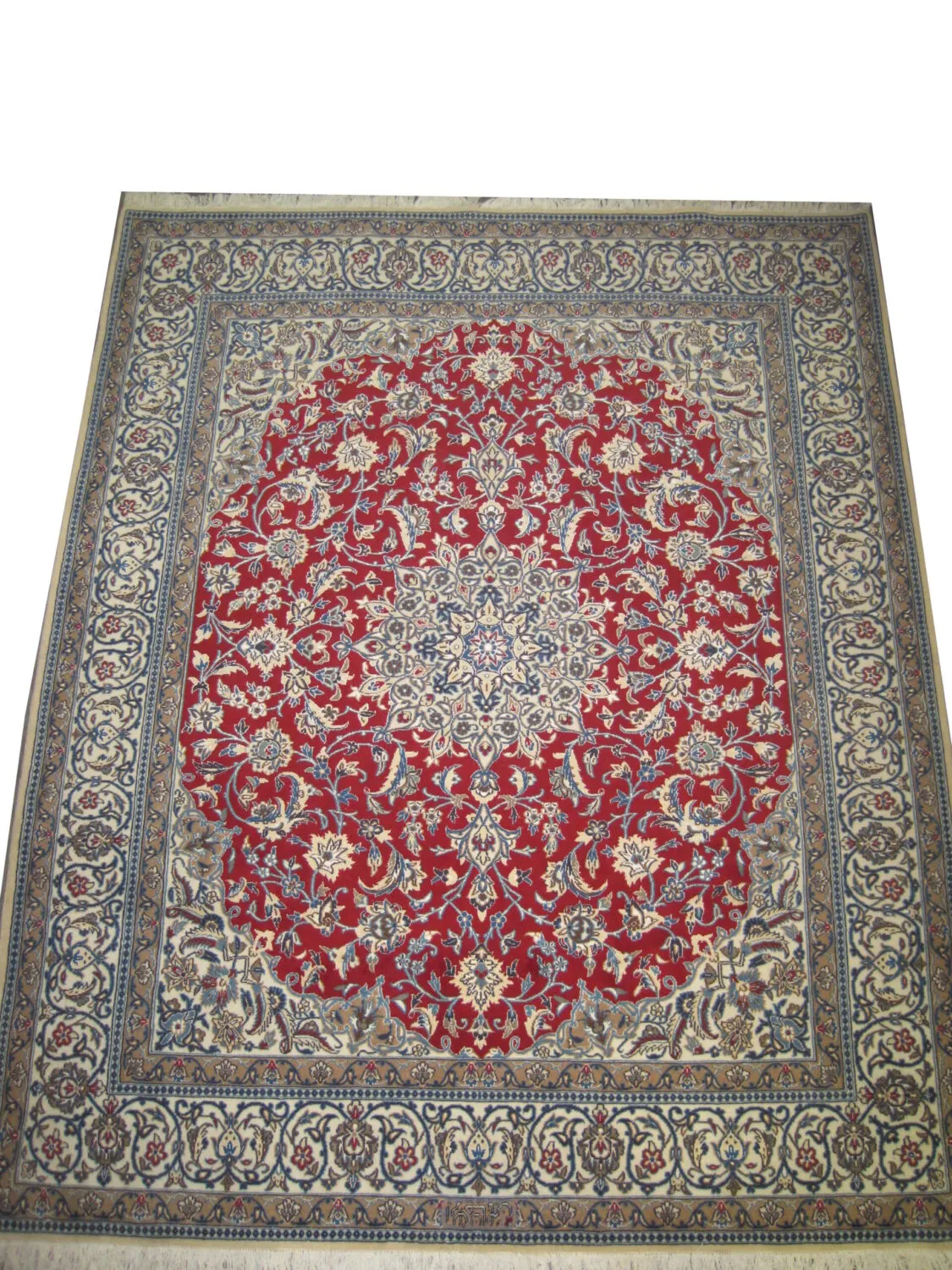 Nain Habibian with silk Persian