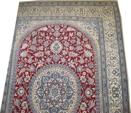 Nain Habibian with silk Persian