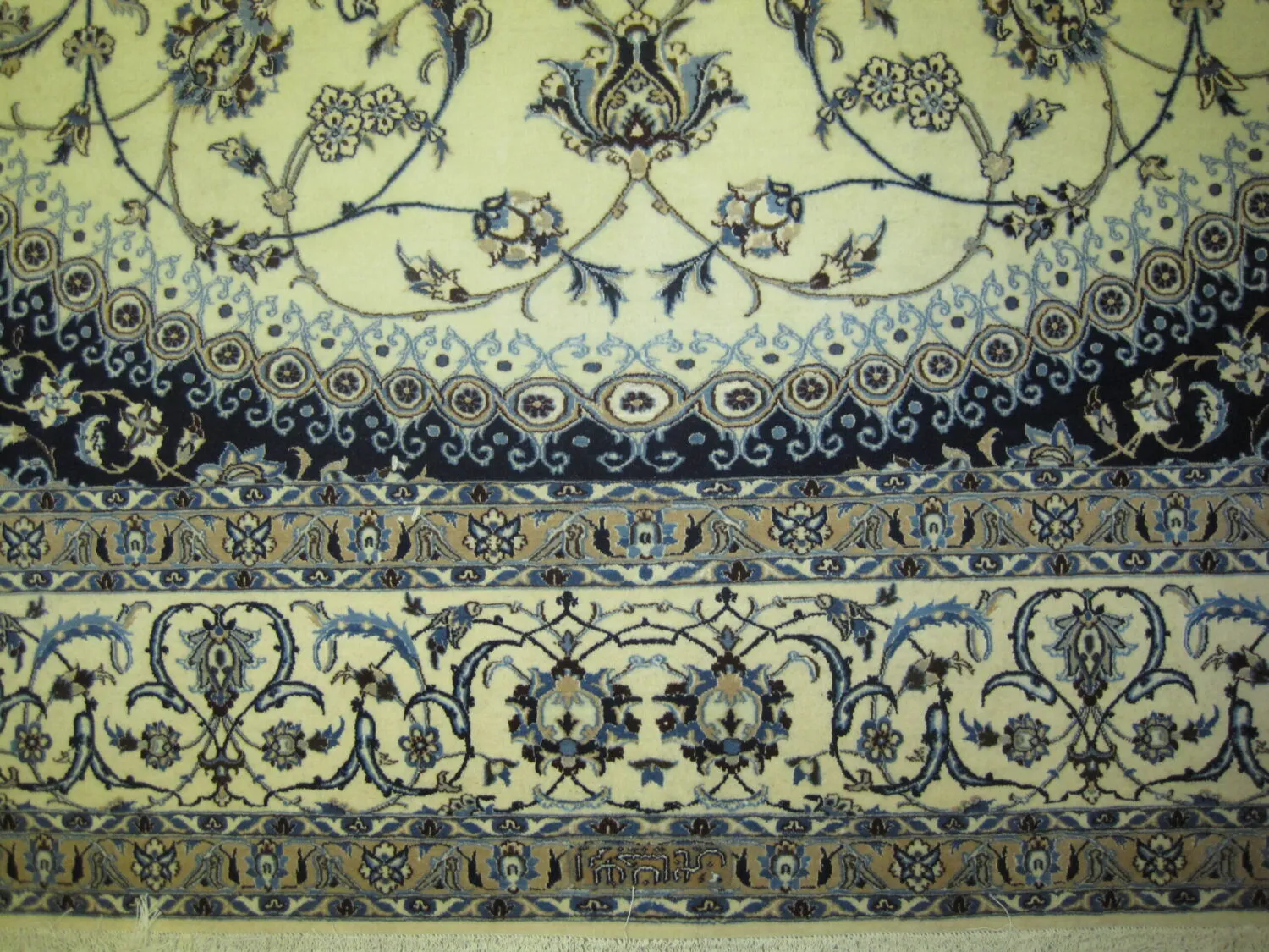 Nain Habibian with silk Persian - Image 3
