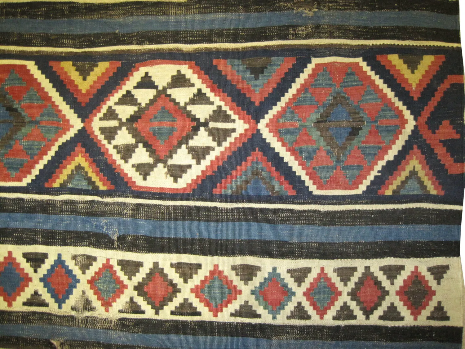 Shirvan Kilim Fragment Caucasian - Image 3