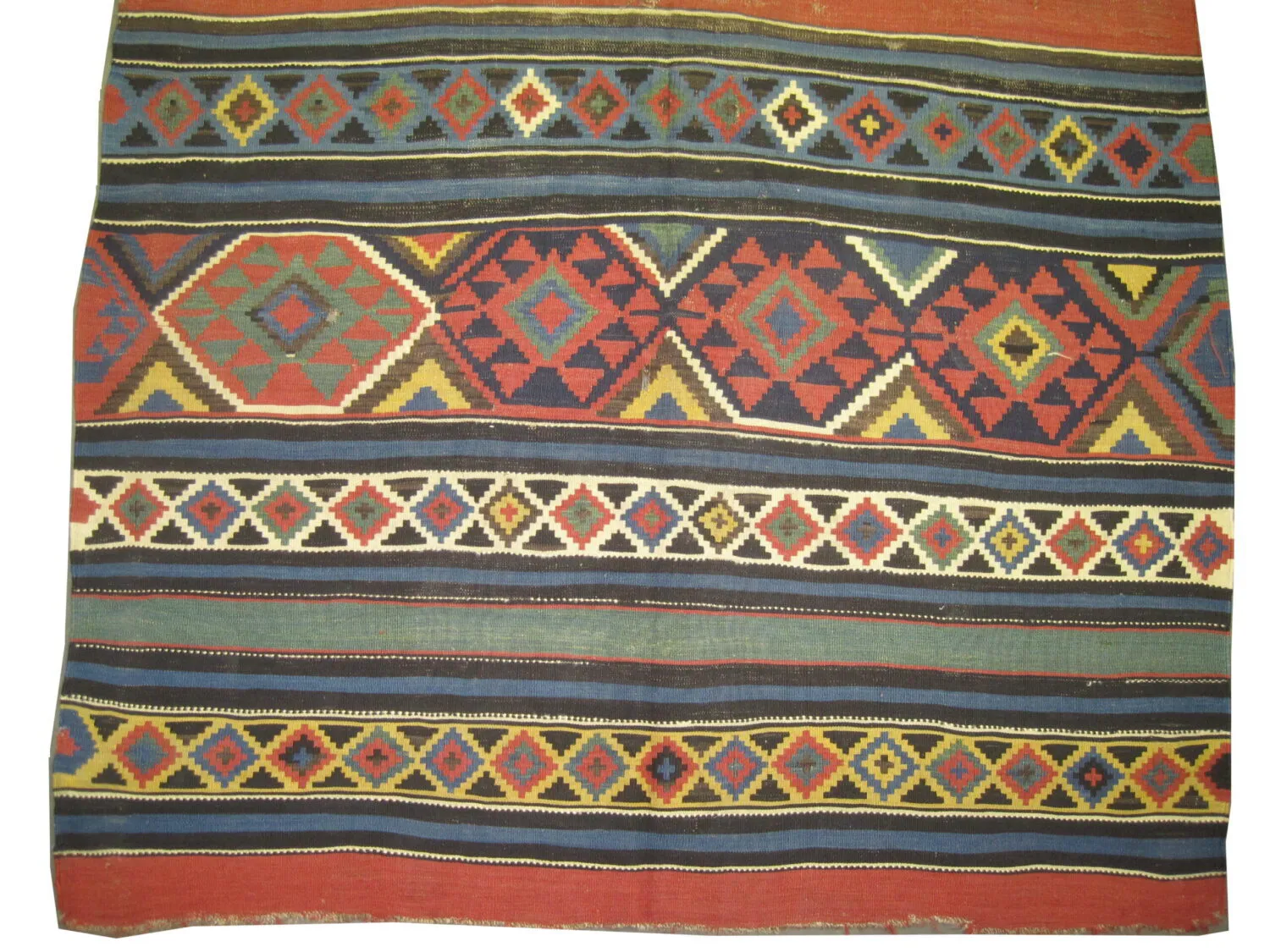 Shirvan Kilim Fragment Caucasian - Image 4